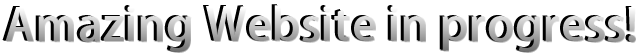 Website in progress
